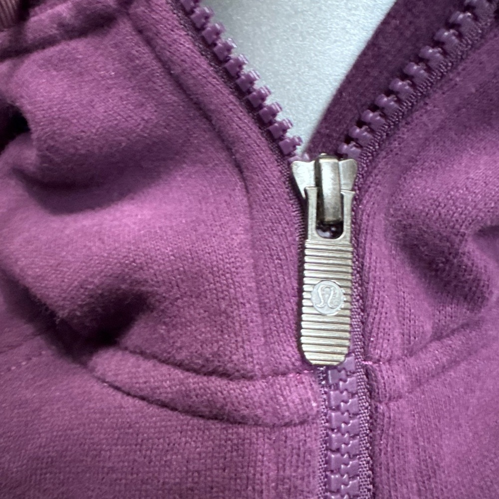 ❌SOLD❌ Lululemon Plum Purple Zip Hoodie - Picture 7 of 7